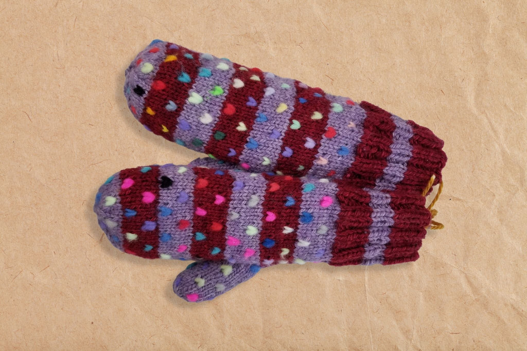 Hand Knit Thrum Mittens – Fleece Harmony PEI