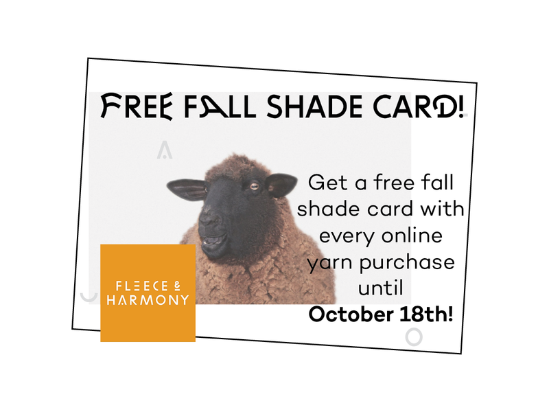 Free Fall Shade Card