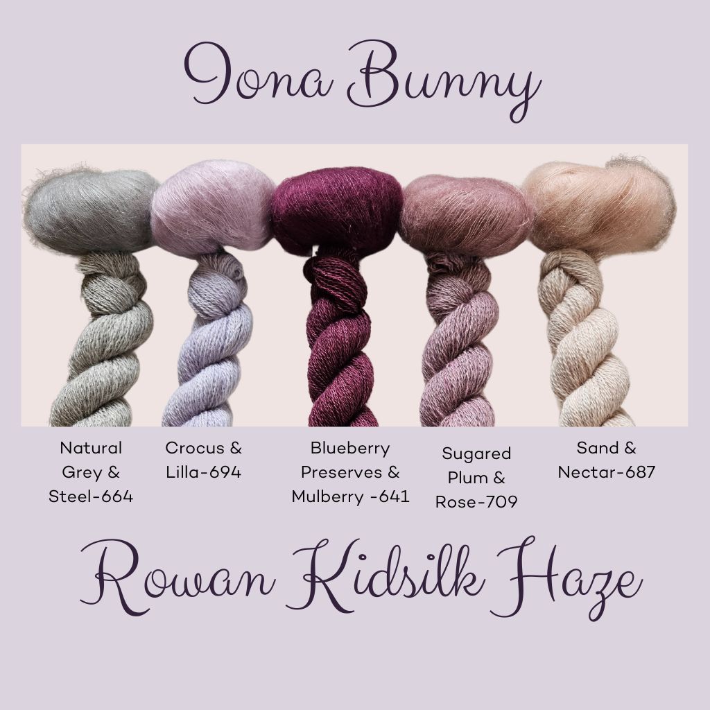 Iona Bunny 2024 and Kidsilk Haze – Fleece & Harmony PEI