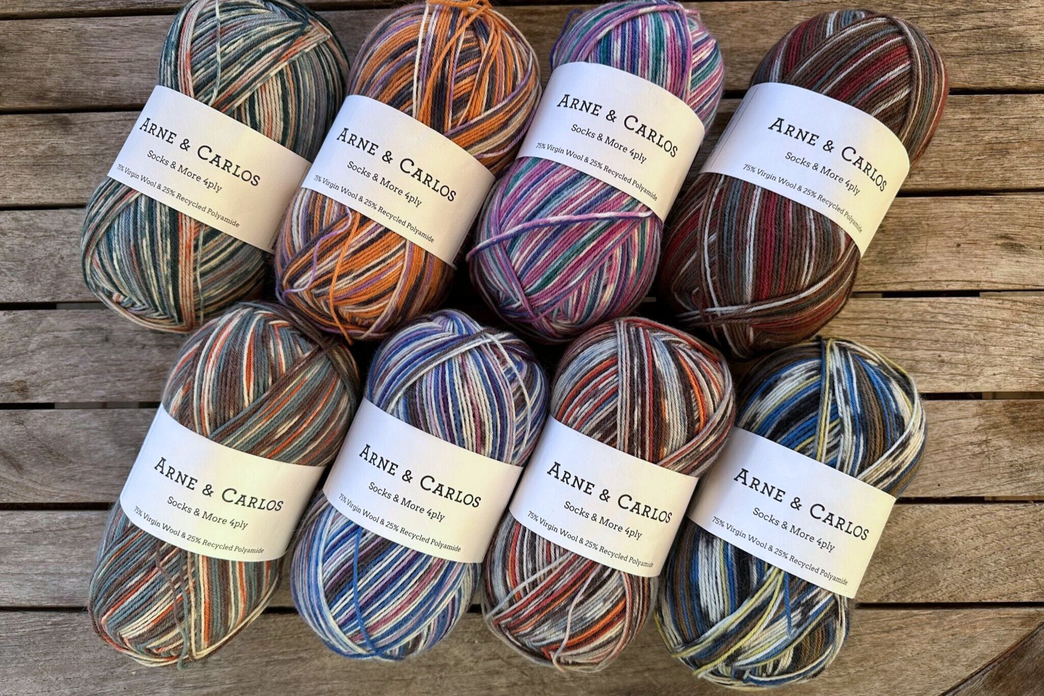 Arne & Carlos Socks & More 4ply