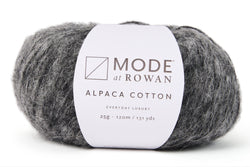 Mode at Rowan Alpaca Cotton in Charcoal-012