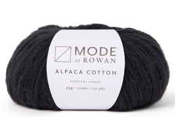 Mode at Rowan Alpaca Cotton in Noir-010