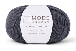 Mode at Rowan Alpaca Wool in Carbon - 010