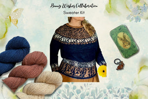 Fleece and Harmony Bunny Wishes Sweater Kit