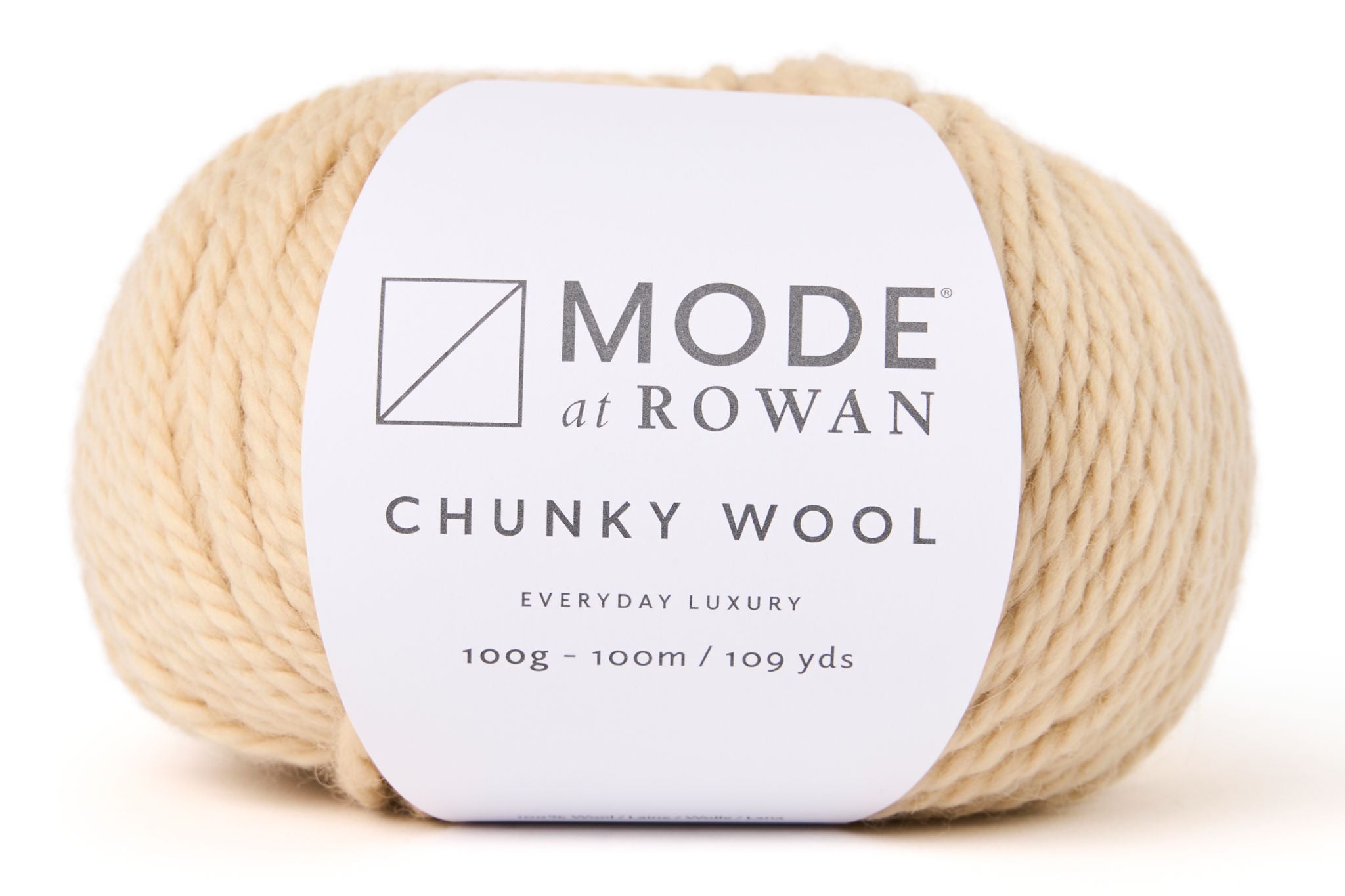 Mode at Rowan Chunky Wool in Vanilla-015