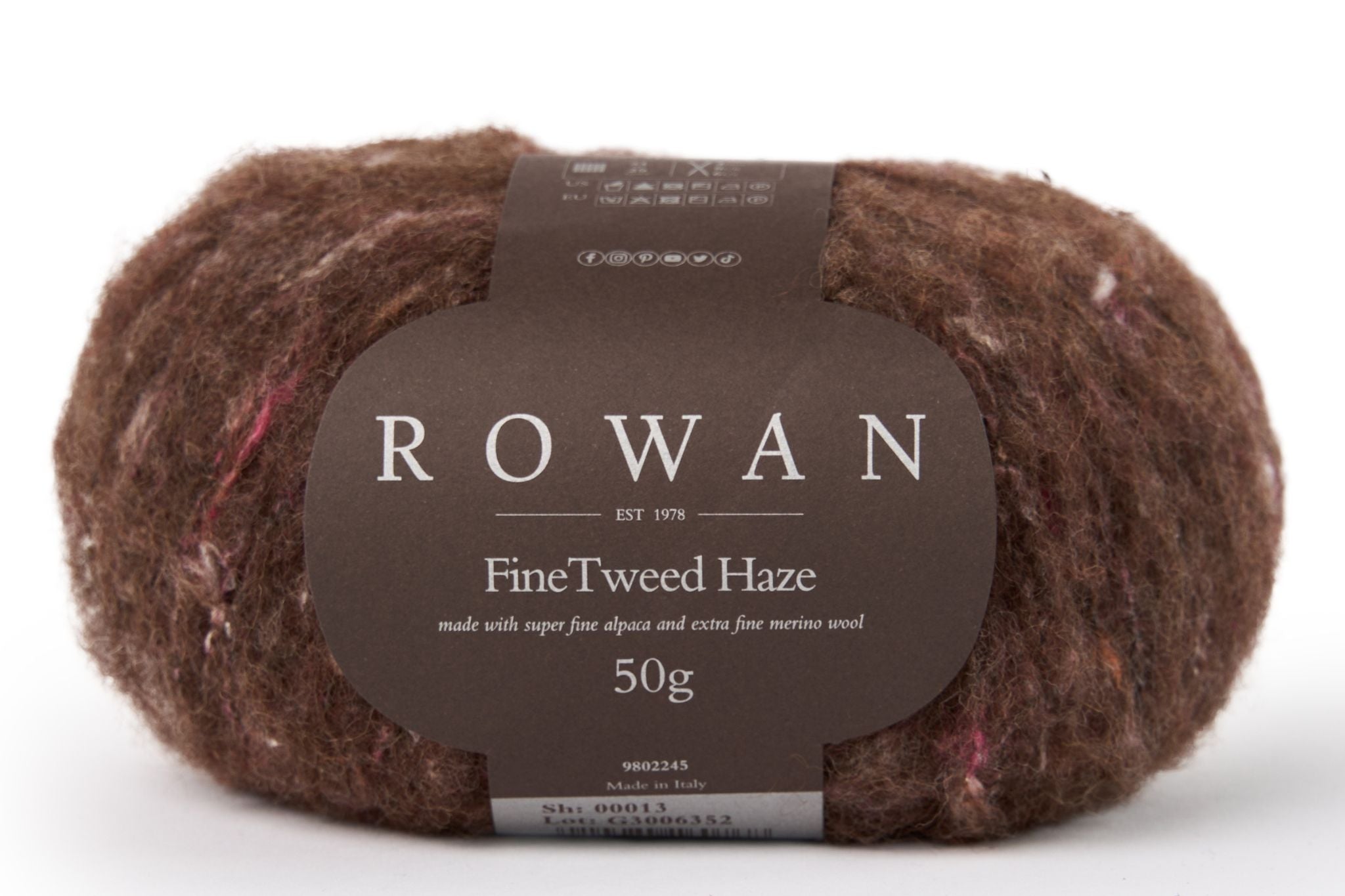 Rowan Fine Tweed Haze in Earth-013