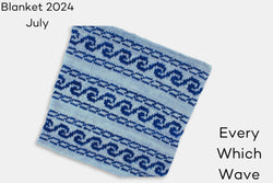 Fleece and Harmony Blanket 2024 July Every Which Wave
