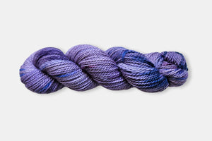 Fleece and Harmony Selkirk Worsted in Lilacs in Bloom