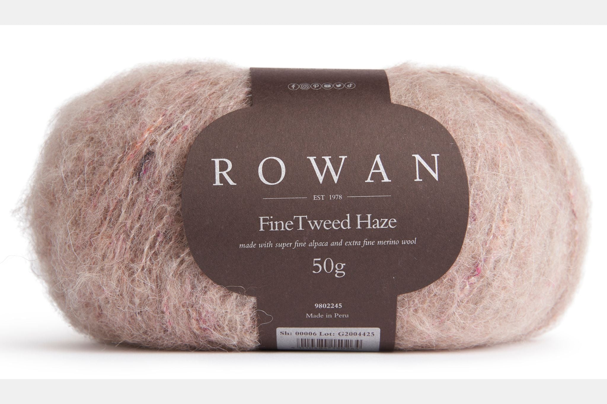 Rowan Fine Tweed Haze in Linen