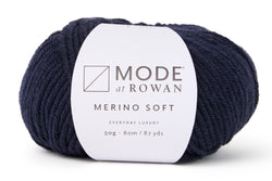 Mode at Rowan Merino Soft in Ink-010