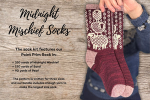 Midnight Mischief Sock Kit