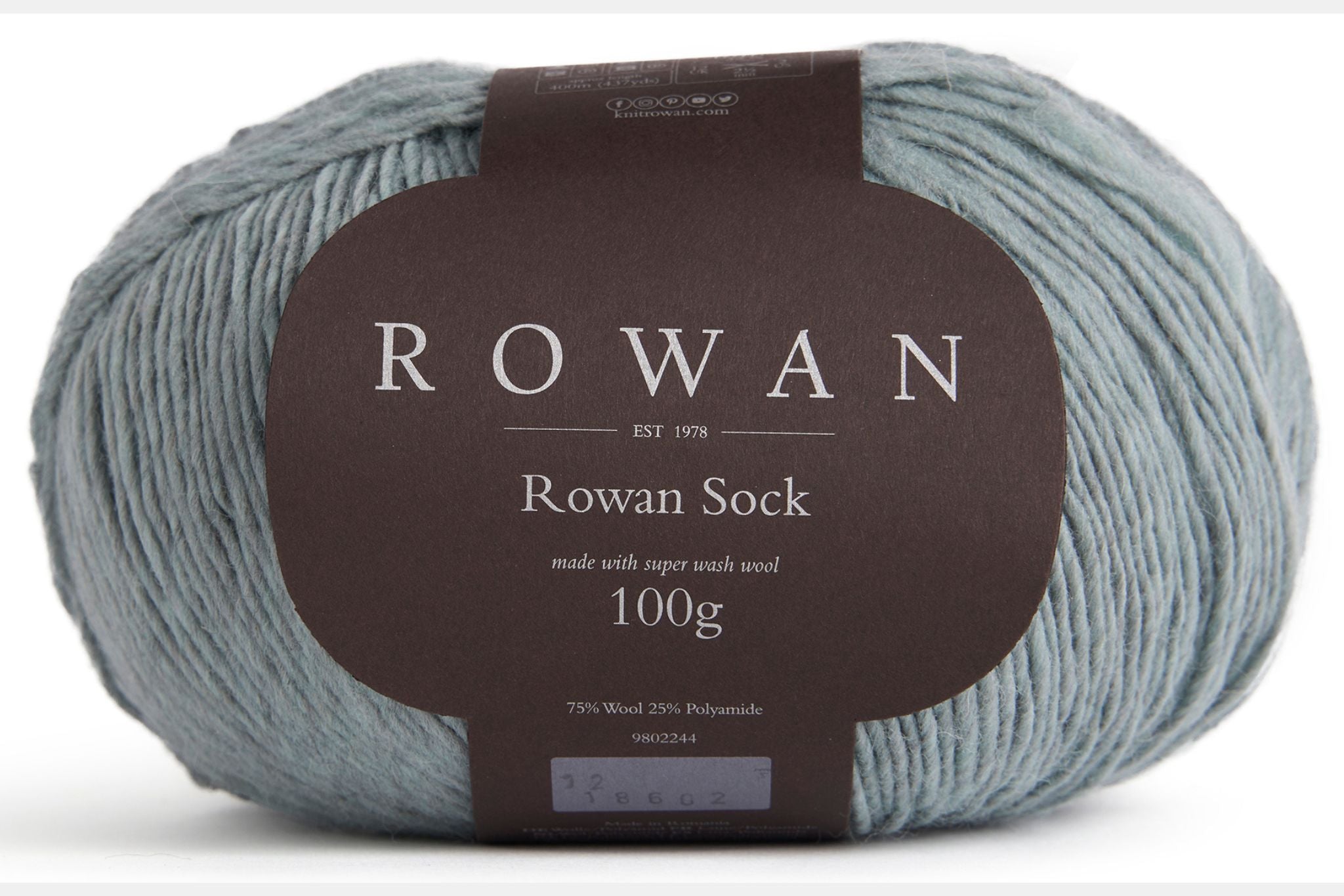 Rowan Sock in Ash-012