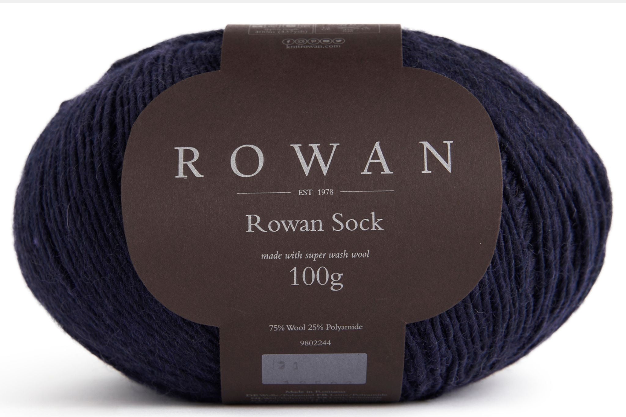 Rowan Sock in Navy-011