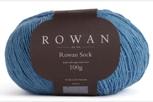 Rowan Sock in Sapphire-007