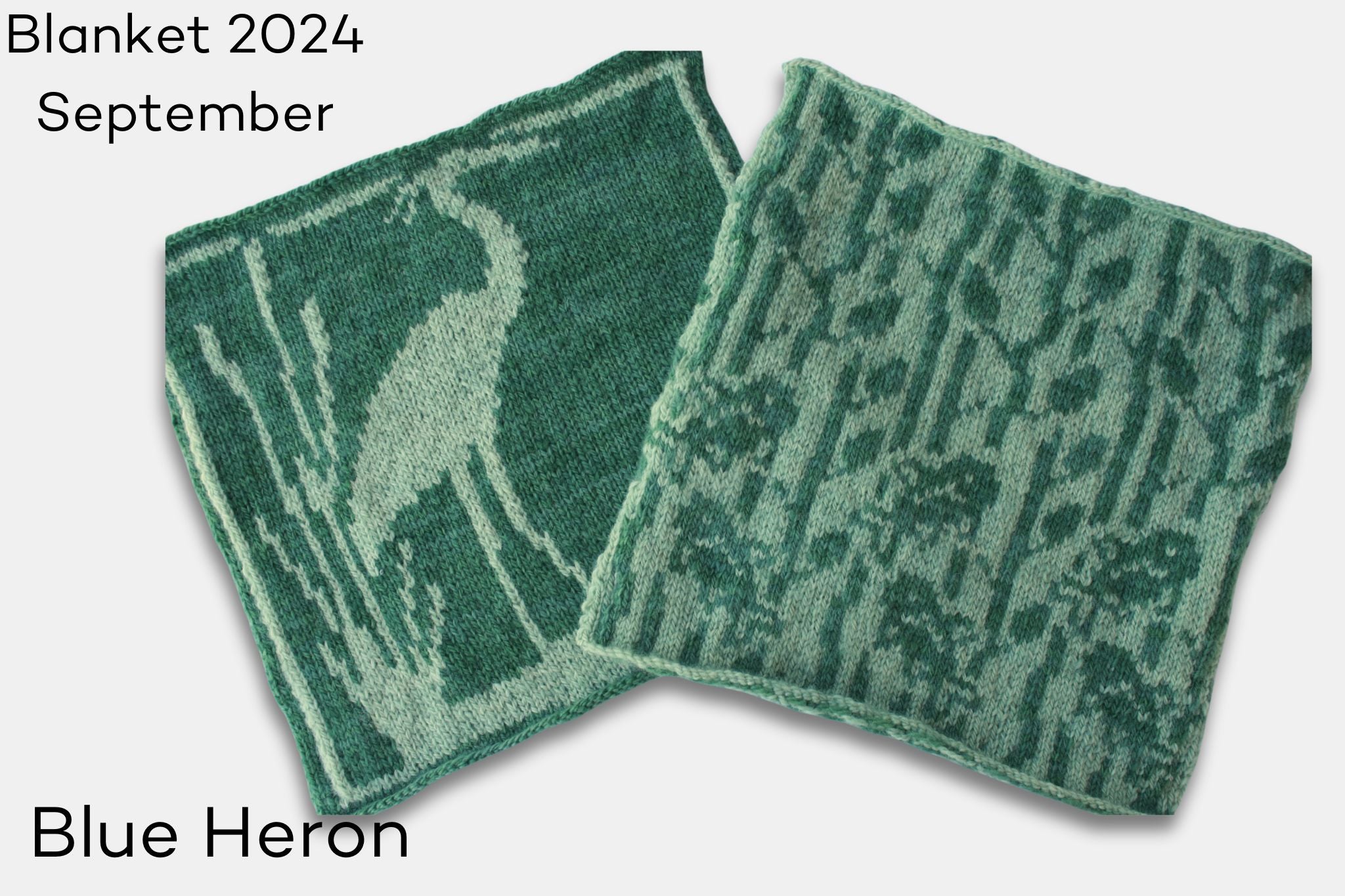 Fleece and Harmony 2024 Blanket Blue Heron