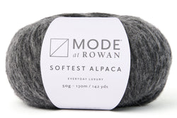 Mode at Rowan Softest Alpaca in Ash-012