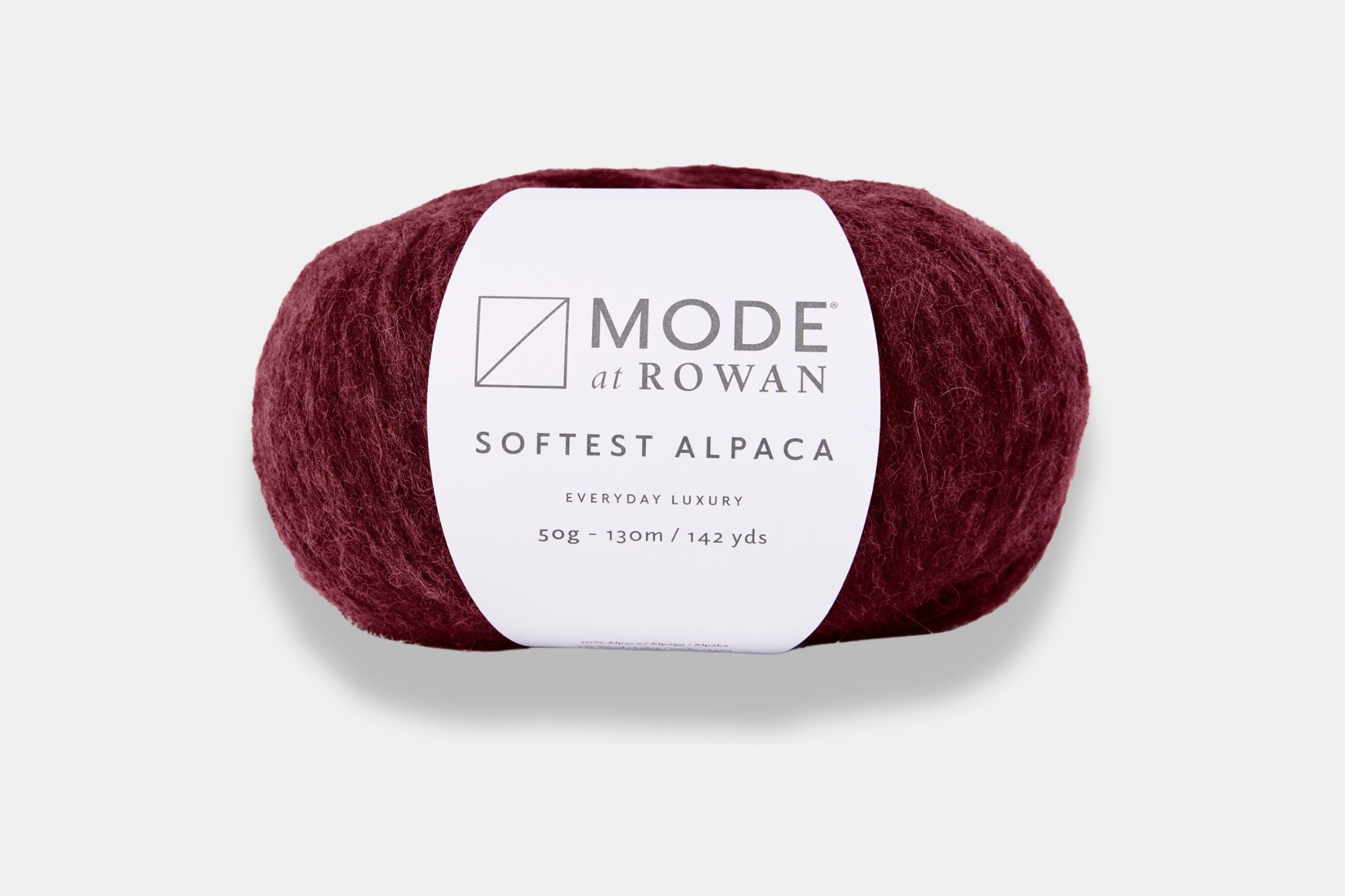 Mode at Rowan Softest Alpaca in Cranberry-020
