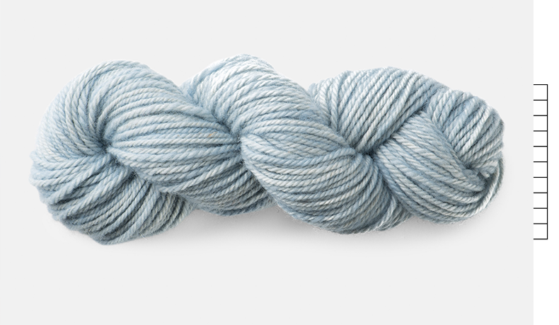 Fleece and Harmony Aran weight yarn