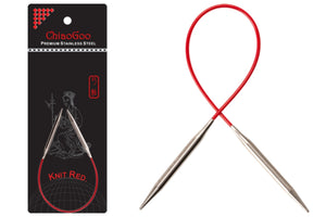 ChiaoGoo SS Red Circular Needles-9