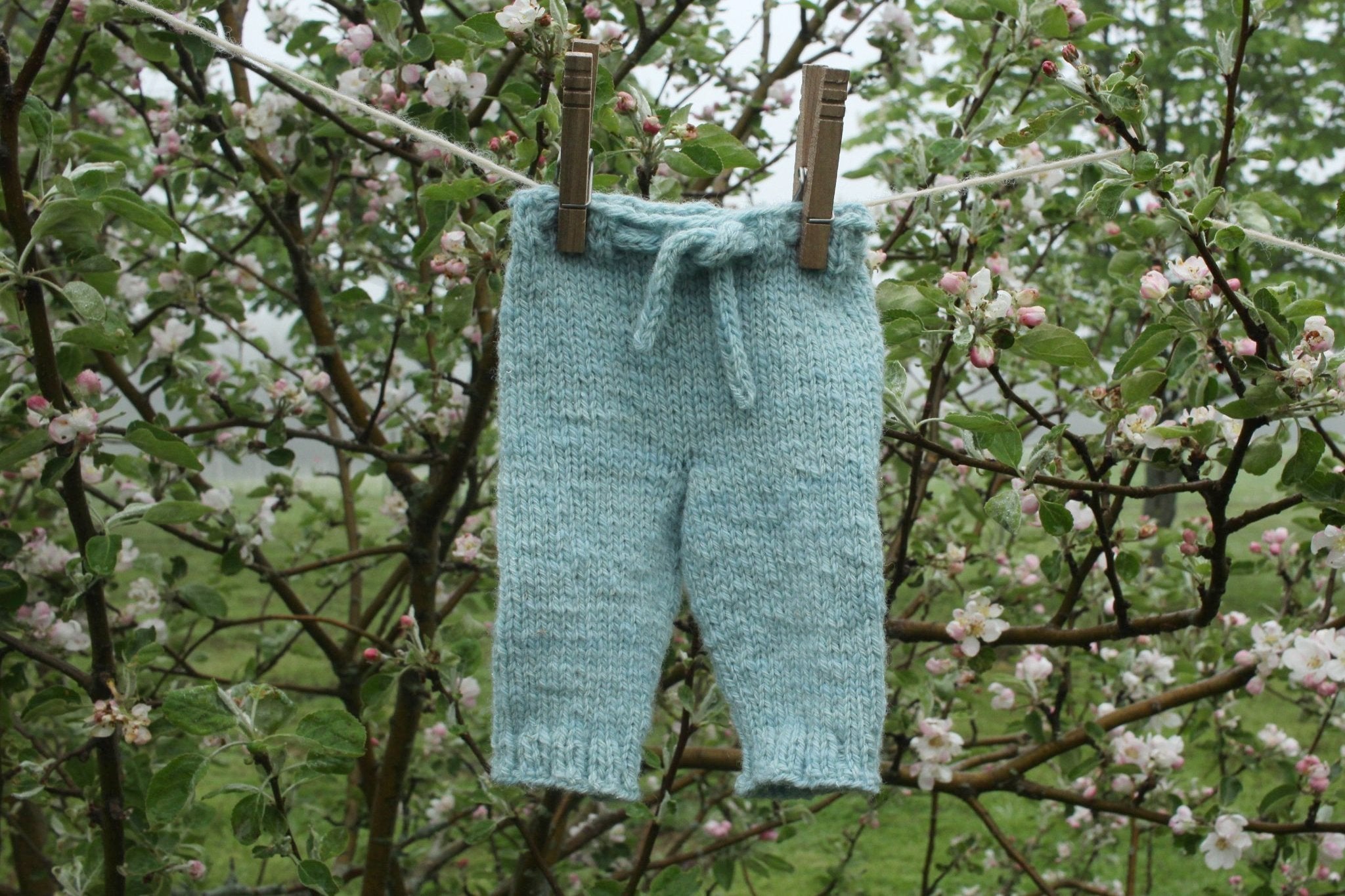 Baby Pants Pattern in Aran