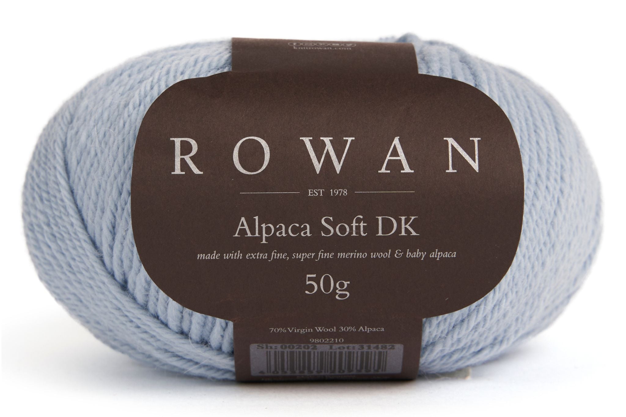 Rowan Alpaca Soft DK in Blue Haze-232