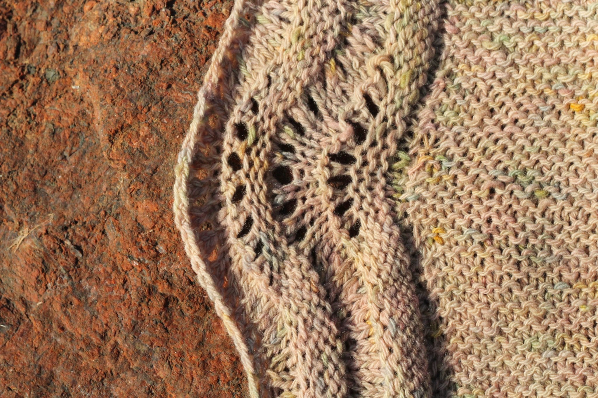 Hap(py) Shawl Pattern in Signature Aran