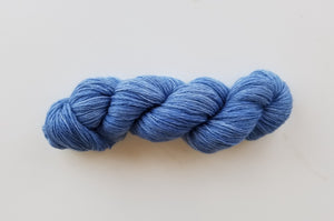 Fleece and Harmony Point Prim Sock in Northumberland Blue