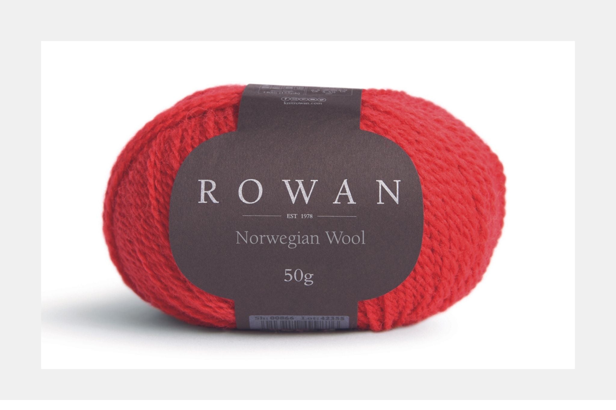 Rowan Norwegian Wool Ribbon Red - 018
