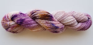 Fleece and Harmony Selkirk Worsted in Pansies