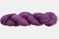 Fleece and Harmony Selkirk Worsted in Purple Cone Flower