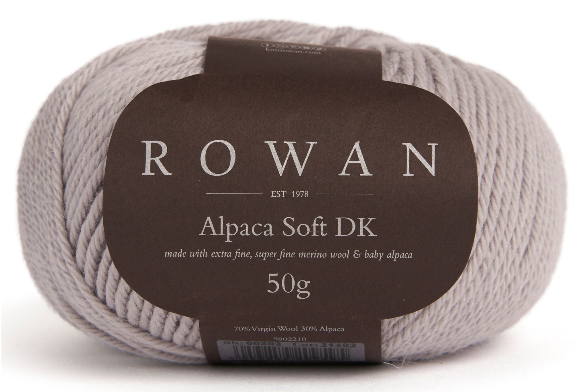 Rowan Alpaca Soft DK in Silver-231