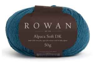 Rowan Alpaca Soft DK in Verdigris-233